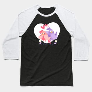 Bird Couple Love Baseball T-Shirt
